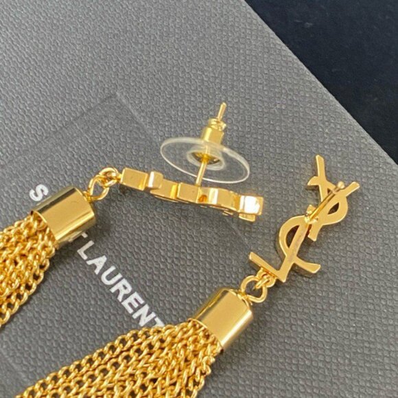 Yves Saint Laurent Earrings - Flawless with Original Box - Picture 8 of 11